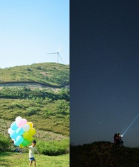 寺院坪露营,还能轻松看到满天繁星