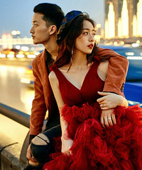 潮拍+小清新,两种风格的婚纱照我都超喜欢