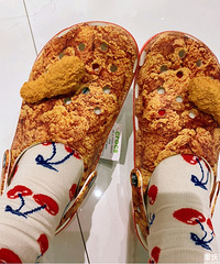 Cross和KFC的联名鞋子,你们能get吗