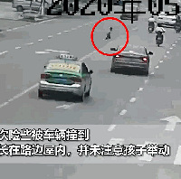 3分钟横穿马路13次!6岁男童被撞,目前仍在治疗!网友很愤怒