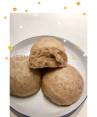 用面包机做出来的花样馒头,省力又好看