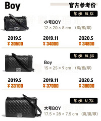 Chanel 2020年经典包包最新价格汇总,史诗级暴涨!