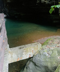 去华蓥山天意谷不止耍水,还拍了部恐怖片