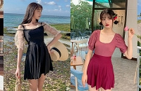 颜值超高的少女泳衣开团,100块可以买几件