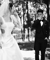 看到我的中式婚纱照,都想办中式婚礼了