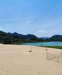 重庆还有这么个地方,从北海运来的沙子,这才是马尔代夫的感觉