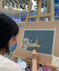 来福士购物中心2020年公共艺术绘画大赛结束,获奖作品都在这里