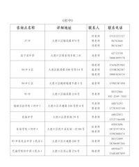 2020年重庆大渡口区义务教育咨询点,小学入学、中学入学咨询地点