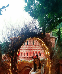 最近很火的迪士尼重庆分尼夜场,果然比白天好看多了