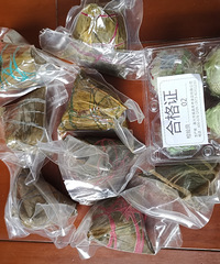 团的真真老老粽子和咸鸭蛋,包装味道一级赞