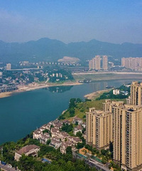 实探北滨路尽头江景房,对面是磁器口,据说要把别墅推了重修洋房