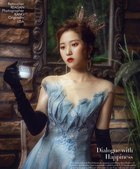 特地从成都调服装,把我变成了童话里的女主角,