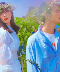 我们的INS风婚纱照终于修好了,很特别的风格