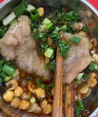 这家牛肉味道好但是有点拽,没提前预约的我差点吃了闭门羹