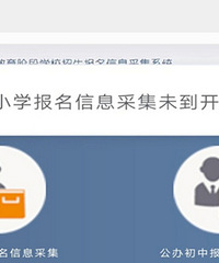 重庆中小学今天网络信息采集,报名系统崩了,几个小时了都上不去