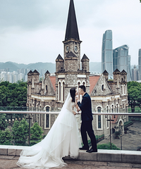 重庆人的婚纱照,就是要把解放碑、大剧院、来福士统统拍个遍