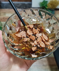 团购的冰粉和牛肉干是绝配,我也可以出摊了