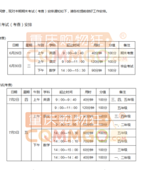重庆各区期末考试时间出炉了,重庆各区期末考试时间汇总