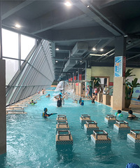 带娃去游泳馆开心的耍了一天,才花了48元