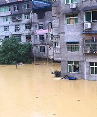 重庆多个区县暴雨后开启了看海模式,附动图,大家出门注意安全