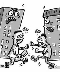 请问:怎么合理合法恶心楼上的恶心邻居