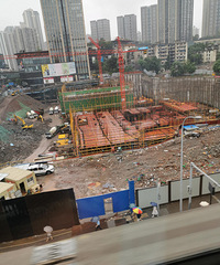 龙湖时代天街E馆开始修了