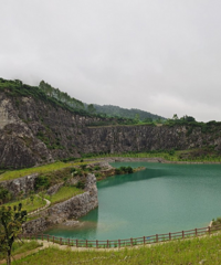 终于打卡拍照圣地矿山公园,摇摇晃晃的吊桥好玩还能凹造型