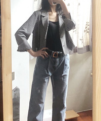 逛街买了一条超显腿直的裤子!折后才100多块