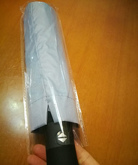 随便买的全自动晴雨两用伞质量还不错
