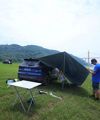 主城南坪坝露营、网鱼、追牛耍