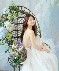 拍了一套秦岚同款写真,一个人也可以拍很浪漫的婚纱照