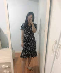 这双蝴蝶结拖鞋真好看,宽脚胖脚也可