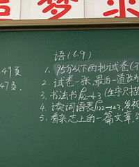 区县二年级,作业多到想投诉,老师动不动就让95分以下抄试卷
