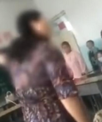 女教师未收到鲜花冲学生发飙