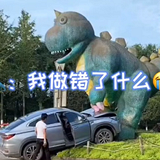 我开车撞到一只恐龙