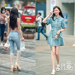 不同风格的重庆街拍