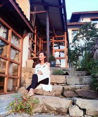 喜欢住民宿的小姐姐,首次试驾UNI-T去南山叁时民宿+20