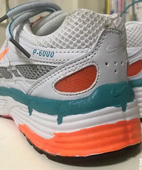 朋友在拼多多上买的nike p6000,笑死我了