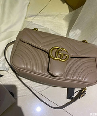 Gucci marmont 26  �̲�ɫ��ֱ̫������
