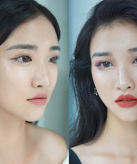 学了化妆后,才发现自己的无限可能。