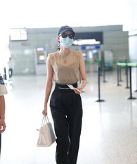 一周明星街拍大盘点,看看谁才是机场时尚穿搭女王