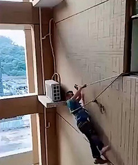 现在楼房设计都不考虑空调安装是否安全吗?很多盘空调机位好恼火