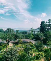 就在主城的特色民宿,环境舒服适合放空自己,泉水鸡巴适惨了