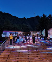 带着娃儿到万盛避暑,看南天门风车,免费进奥陶纪,凉快好地方