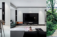 九里晴川花园大平层毕业,黑白灰也可以很温馨