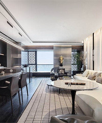 2个人住万科御澜道150平大三室,都夸我家的户型好