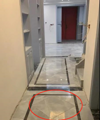 纠结!"补丁”一样的瓷砖,该不该拆了重铺?