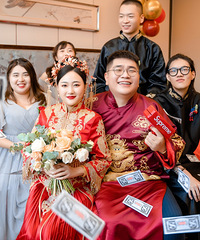疫情过去终于盼到了婚礼的到来,一切终于完美落幕