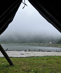 过秋天的南天湖,依然是避暑玩耍好去处