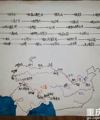 又是别人家的小孩系列,初中生把西游记画成81难通关图